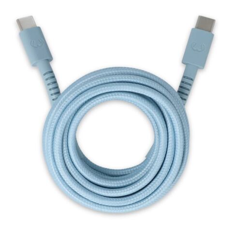 2UCC200 | Fresh &#039;Rebel Câble USB-C vers USB-C 2,0 m Bleu / Blanc | sans marquage
