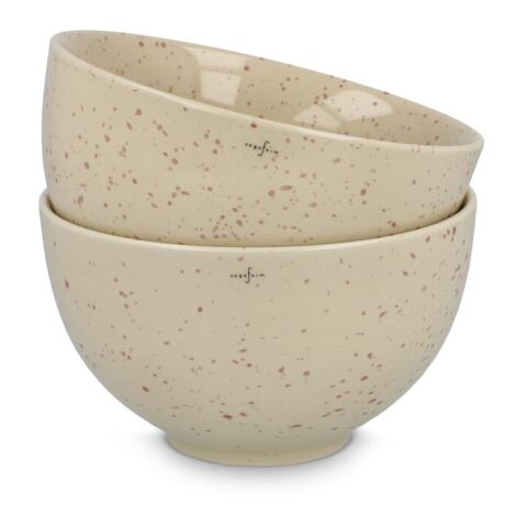 Sagaform Ditte Ensemble de bols en céramique 12 cm Beige | sans marquage | non disponible | non disponible