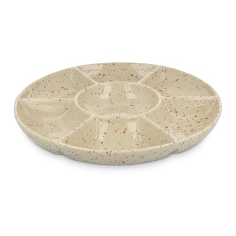 Assiette ronde en céramique Sagaform Ditte 26 cm Beige | sans marquage | non disponible | non disponible