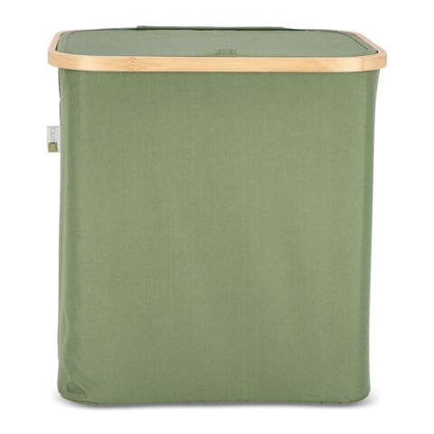 Panier pliant InSideOut avec couvercle Sogne 40.5 x 33 x 42cm Vert olive | sans marquage | non disponible | non disponible
