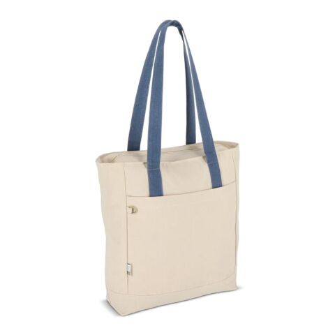 Sac carrier Canvas InSideOut Reuuz 33 x 42 x 10 cm Ecru-Bleu gris | sans marquage | non disponible | non disponible