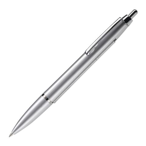 Stylo bille bannière argent Argent | sans marquage | non disponible | non disponible | non disponible