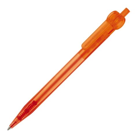 Stylo Futurepoint Transparent Orange-Orange | Sérigraphie 1 couleur | à 270 degrés du clip | 50 mm x 25 mm | non disponible
