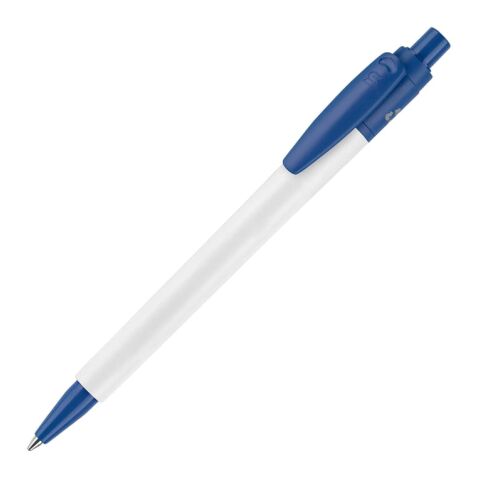 Stylo Baron 03 Recycled opaque Blanc-Bleu / Blanc | sans marquage | non disponible | non disponible | non disponible