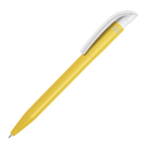 Stylo S45 Bio opaque Jaune-Blanc | sans marquage | non disponible | non disponible | non disponible
