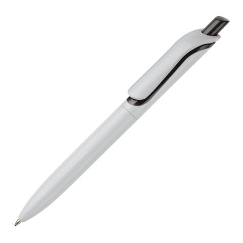 Stylo bille Click Shadow Fabriqué en Allemagne Blanc-Noir | sans marquage | non disponible | non disponible | non disponible