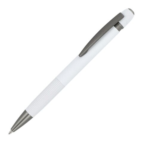 Stylo à bille en aluminium Toulouse Softtouch