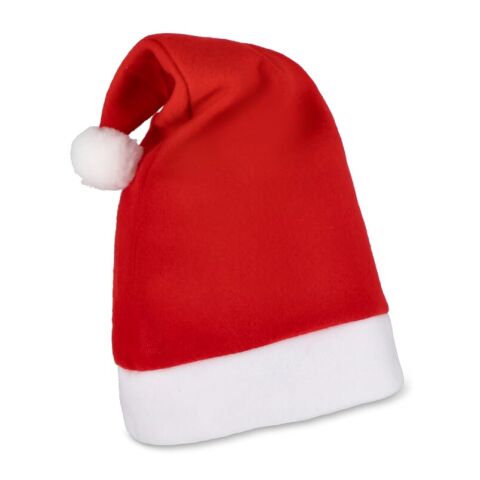 Bonnet de Noël en flanelle Rouge / blanc | sans marquage | non disponible | non disponible