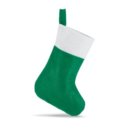 Bas de Noël en feutre 43cm Blanc | sans marquage | non disponible | non disponible