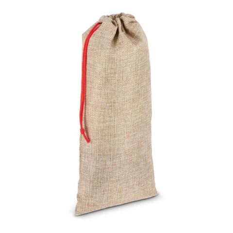 Pochette à vin en jute 14x34cm Nature | sans marquage | non disponible | non disponible