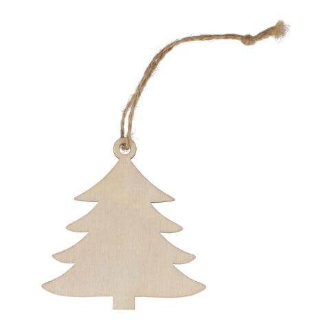 Ornement de Noël en bois en forme de sapin Nature | sans marquage | non disponible | non disponible