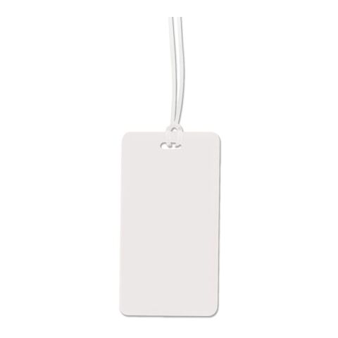 Etiquette bagage Blanc | sans marquage | non disponible | non disponible | non disponible