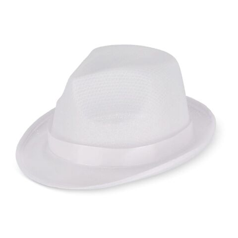 Chapeau en polyester avec bande