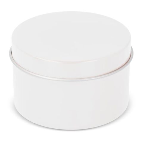 Bougie parfumée à base de plantes Kirtan dans une grande boîte en métal recyclé