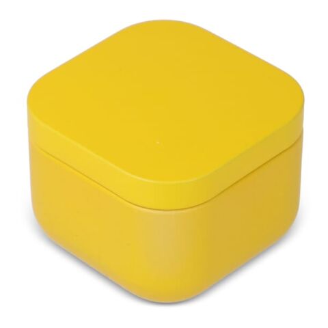 Bougie végétale parfumée Ananda en étain recyclé Jaune | sans marquage | non disponible | non disponible