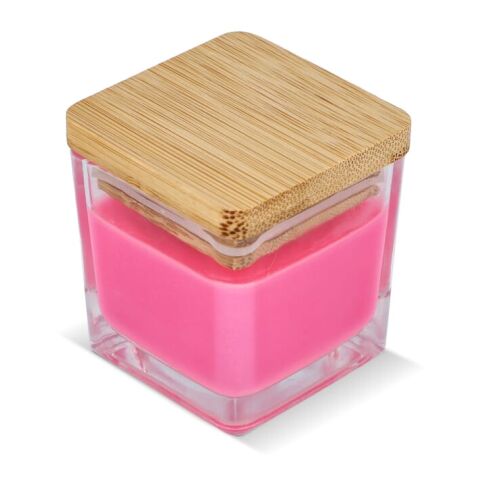 Bougie végétale Chakra dans un pot en verre