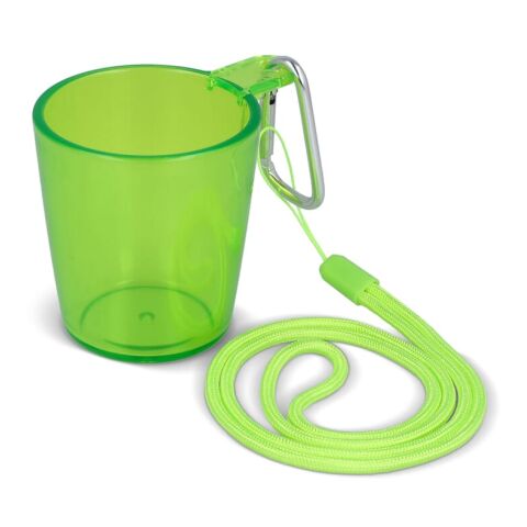 Verre à shot de festival avec cordon Vert foncé-Vert foncé | sans marquage | non disponible | non disponible