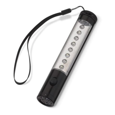 Lampe torche alu 5 + 8 LED avec aimant Noir | sans marquage | non disponible | non disponible | non disponible