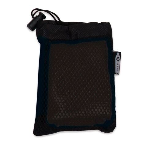 Serviette rafraichissante en R-PET 30X80cm Noir | sans marquage | non disponible | non disponible | non disponible
