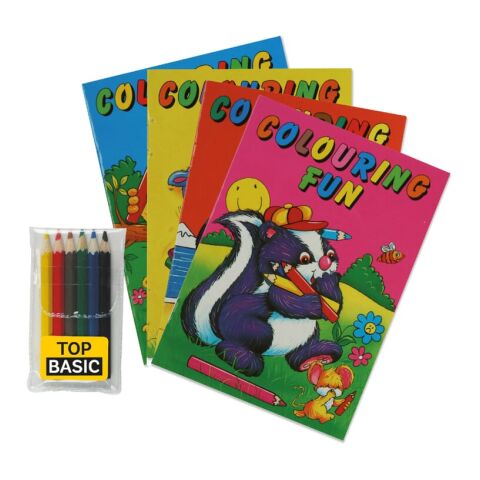 Mini set de coloriage Assortiment fluorescent | sans marquage | non disponible | non disponible | non disponible