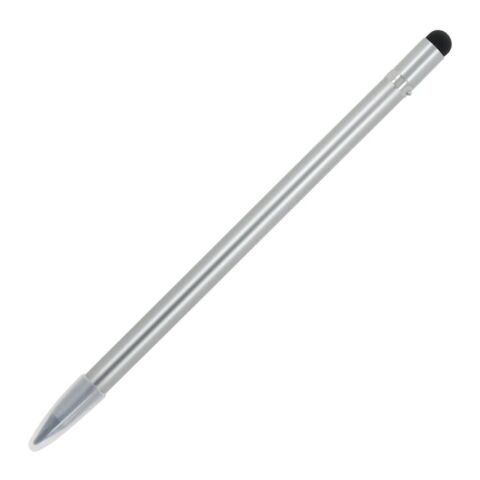 Crayon en aluminium longue durée avec gomme Argent | Impression Numérique | barrel | 95 mm x 5 mm | non disponible