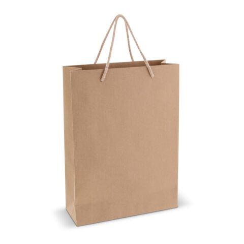 Sac cadeau en papier 120g/m² 24x12x33cm Marron | sans marquage | non disponible | non disponible | non disponible