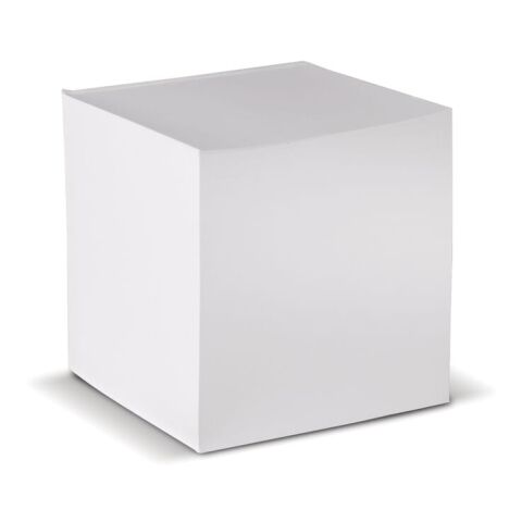 Cube papier blanc avec 10x10x10cm Blanc | sans marquage | non disponible | non disponible | non disponible