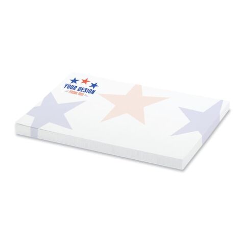 100 feuilles Repositionnables, 100x72mm, quadrie. Blanc | sans marquage | non disponible | non disponible | non disponible