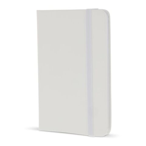 Carnet A6 en PU avec pages FSC Blanc | sans marquage | non disponible | non disponible | non disponible