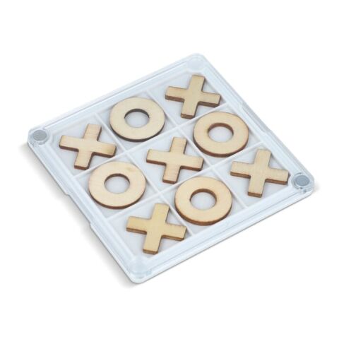 Sous-verre Tic-Tac-Toe Blanc | sans marquage | non disponible | non disponible