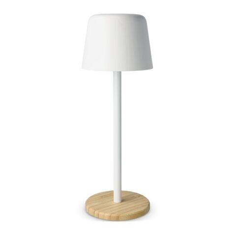 Lampe de table Solis à intensité variable avec pied en bambou Blanc | sans marquage | non disponible | non disponible