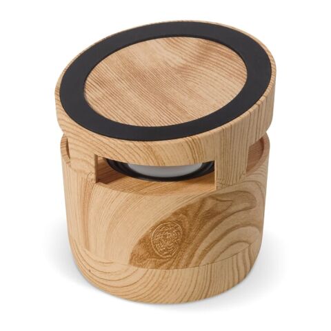 Enceinte 3W et Chargeur sans fil 5W en bois