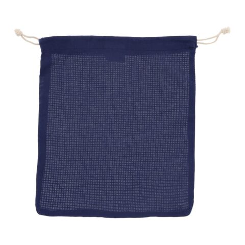 Sac de courses, réutilisable, en coton OEKO-TEX® 25x30cm Bleu foncé | sans marquage | non disponible | non disponible | non disponible