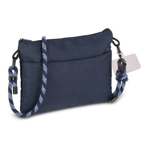 Pochette compacte avec sangle en paracorde pour une portabilité facile. Bleu foncé | sans marquage | non disponible | non disponible