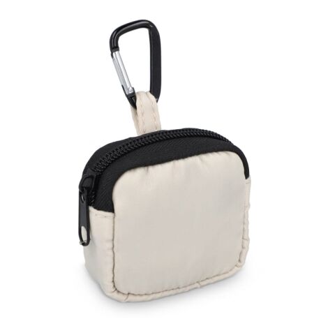 Pochette en nylon pour écouteurs 6,5 x 6 cm