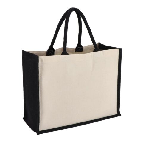 Jute-Cotton Sac fourre-tout OEKO-TEX® 42,5 x 19 x 32cm 320g/m² Noir | sans marquage | non disponible | non disponible