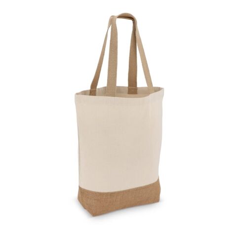 Coton-Jute Sac fourre-tout OEKO-TEX® 41 x 13 x 41cm 320g/m² Ecru | sans marquage | non disponible | non disponible
