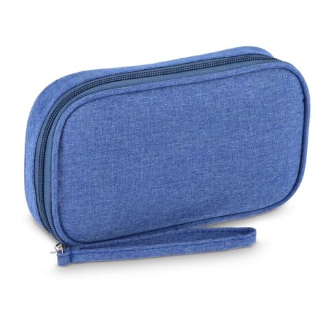 Sac de rangement Kora en rPET 300D Bleu / Blanc | sans marquage | non disponible | non disponible