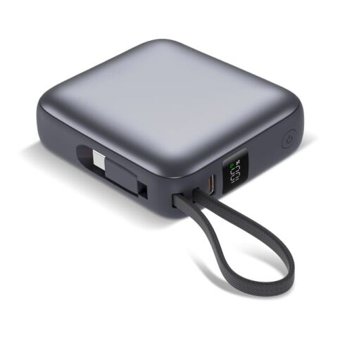 Nova Powerbank 22,5 W Power Delivery avec câbles intégrés 10 000 mAh Gris foncé | sans marquage | non disponible | non disponible
