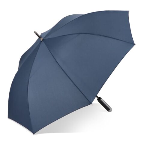 Emerantia 190T Pongee 23&quot; Parapluie Stick Auto open Bleu foncé | sans marquage | non disponible | non disponible