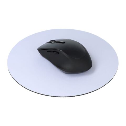Tapis de souris rond à sublimation 20cm Blanc | sans marquage | non disponible | non disponible