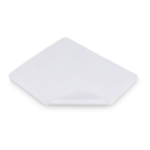 Tapis souris microfibre, picots silicone, 18 × 22 cm, sublimation. Blanc | sans marquage | non disponible | non disponible