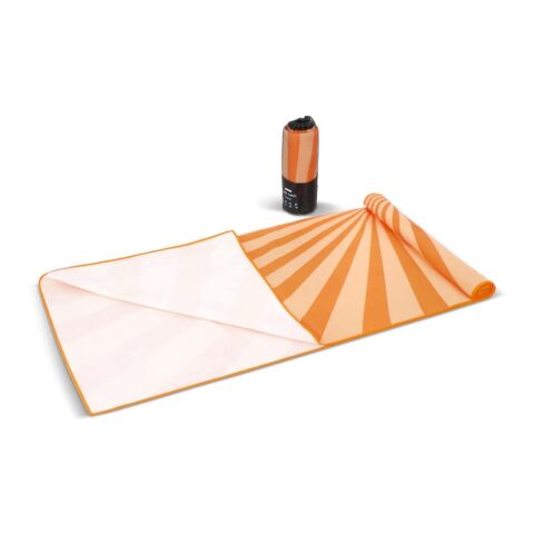 Serviette de plage R-PET à séchage rapide 100 × 180 cm, sublimation Orange | sans marquage | non disponible | non disponible