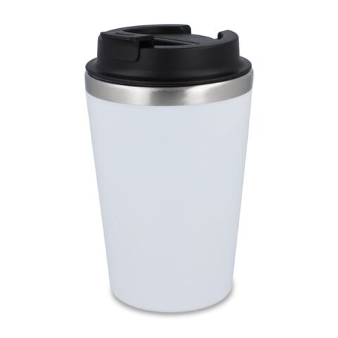 Mug de voyage pour café 350ml Blanc | sans marquage | non disponible | non disponible