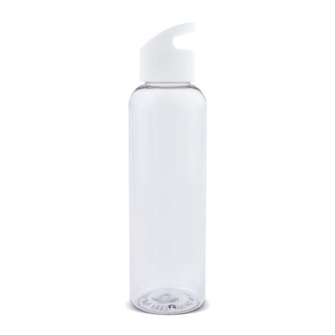 Bouteille Loop transparent R-PET 600ml Blanc-Blanc | sans marquage | non disponible | non disponible | non disponible