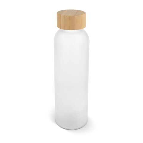 Bouteille d&#039;eau verre &amp; bambou 500ml Blanc | sans marquage | non disponible | non disponible | non disponible