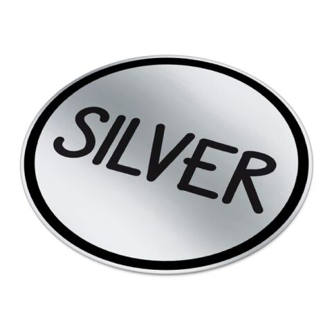 Vinyl Sticker Rond Ø 13 mm Argent | sans marquage | non disponible | non disponible | non disponible