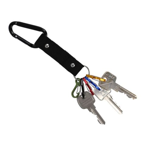 Porte-clés Carabiner Noir | sans marquage | non disponible | non disponible