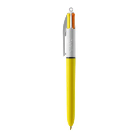 BIC® 4 Couleurs Sun Blanc-jaune | sans marquage | non disponible | non disponible