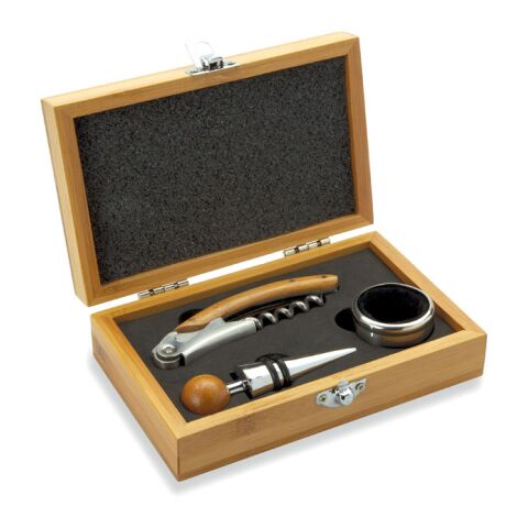 Coffret de sommelier en bambou